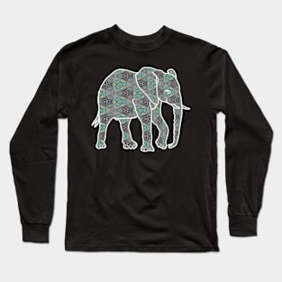 Funky elephant Long Sleeve T-Shirt